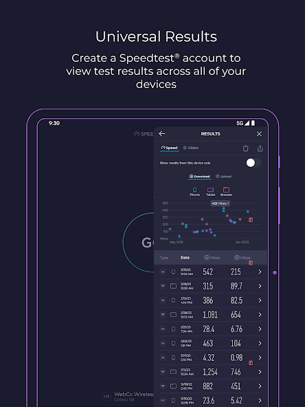 speed test网速测速下载android下载效果预览图