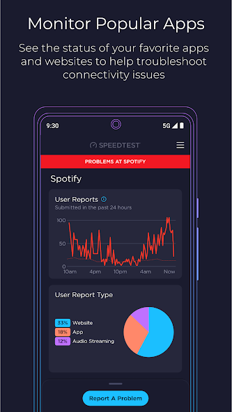 speed test网速测速下载android下载效果预览图